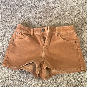 Volcom corduroy short shorts